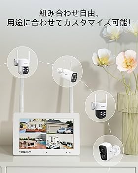 ⭐️春榮さん　専用【 防犯カメラ 】⭐️ Amazon.co.jp: virtavo 防犯カメラ 屋外 三眼カメラ カラフル